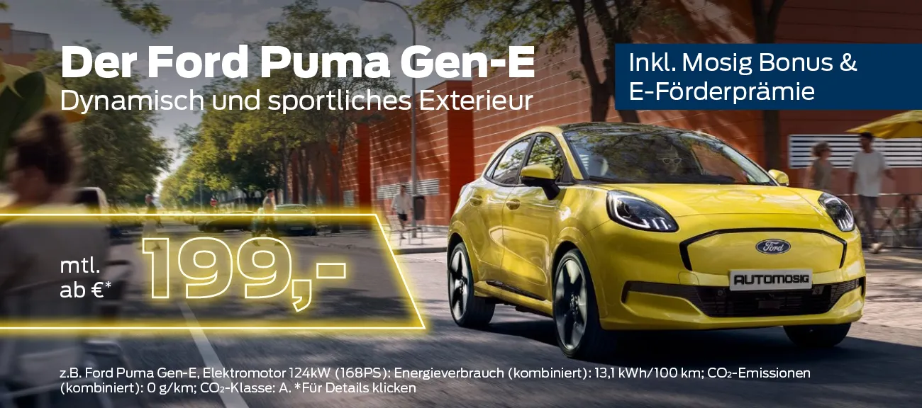 der neue Ford Puma Gen-E