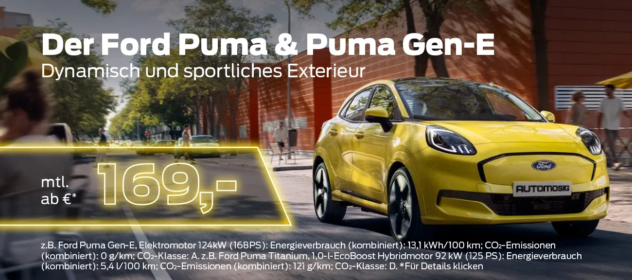 der neue Ford Puma Gen-E